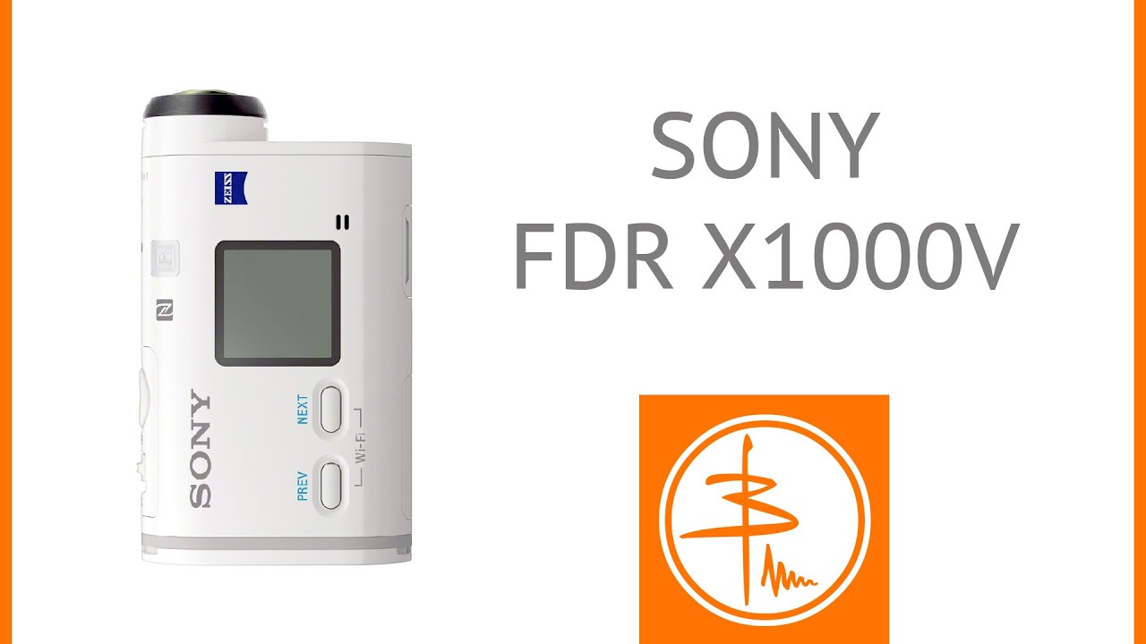 ActionCam Sony FDR X1000V  -  экшн-камера с 4K