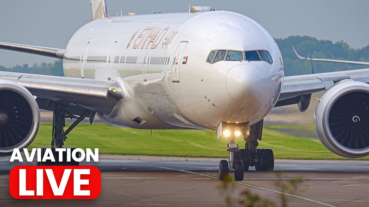 🔴 Manchester Airport LIVE ✈️