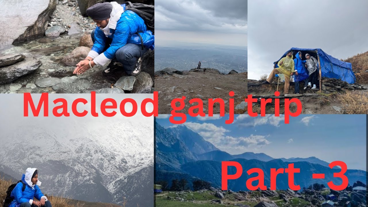 Triund Trek 🏔️| Base Camp🏕️ To Vapsi | Mih Krke Ayi Mushkil😱|