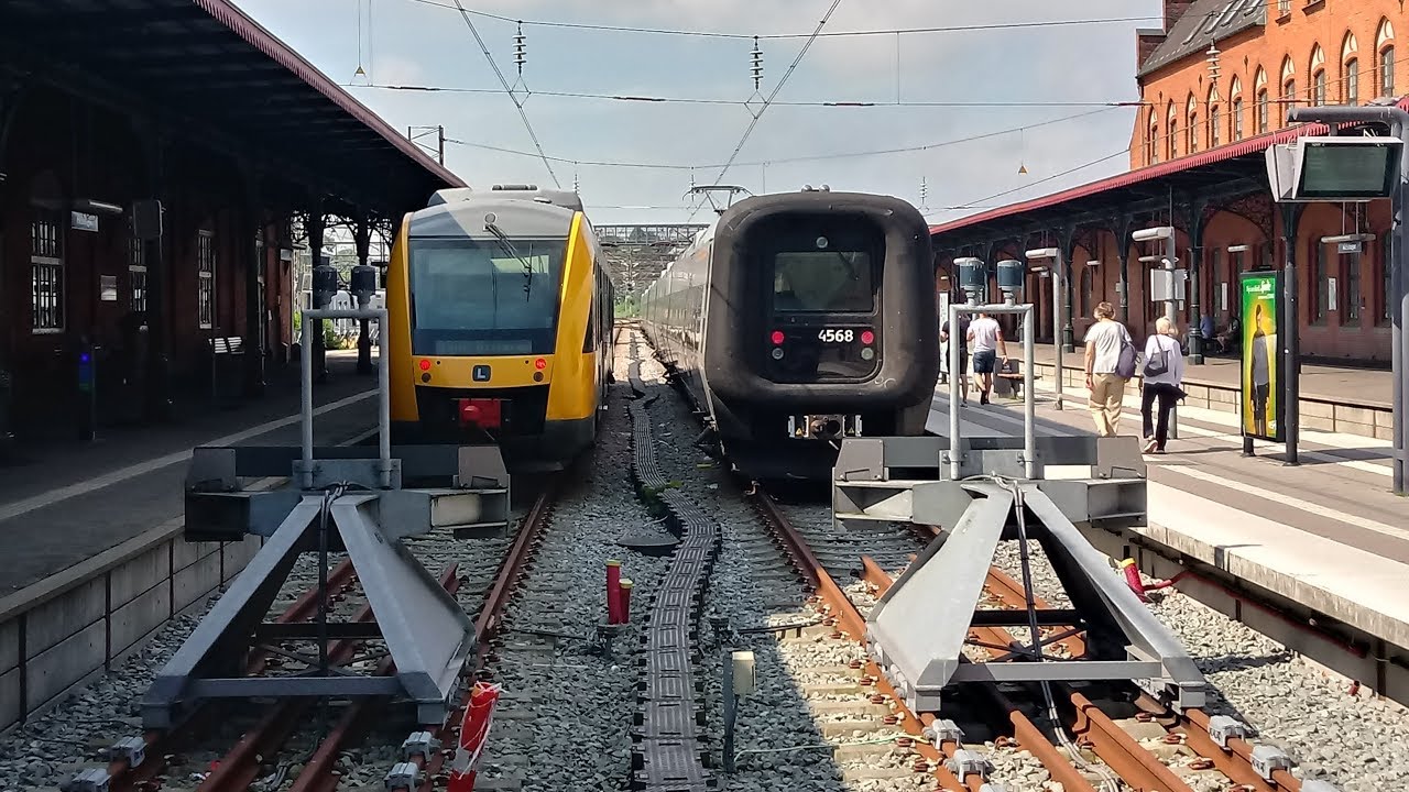 Öresundståg på Helsingörs station