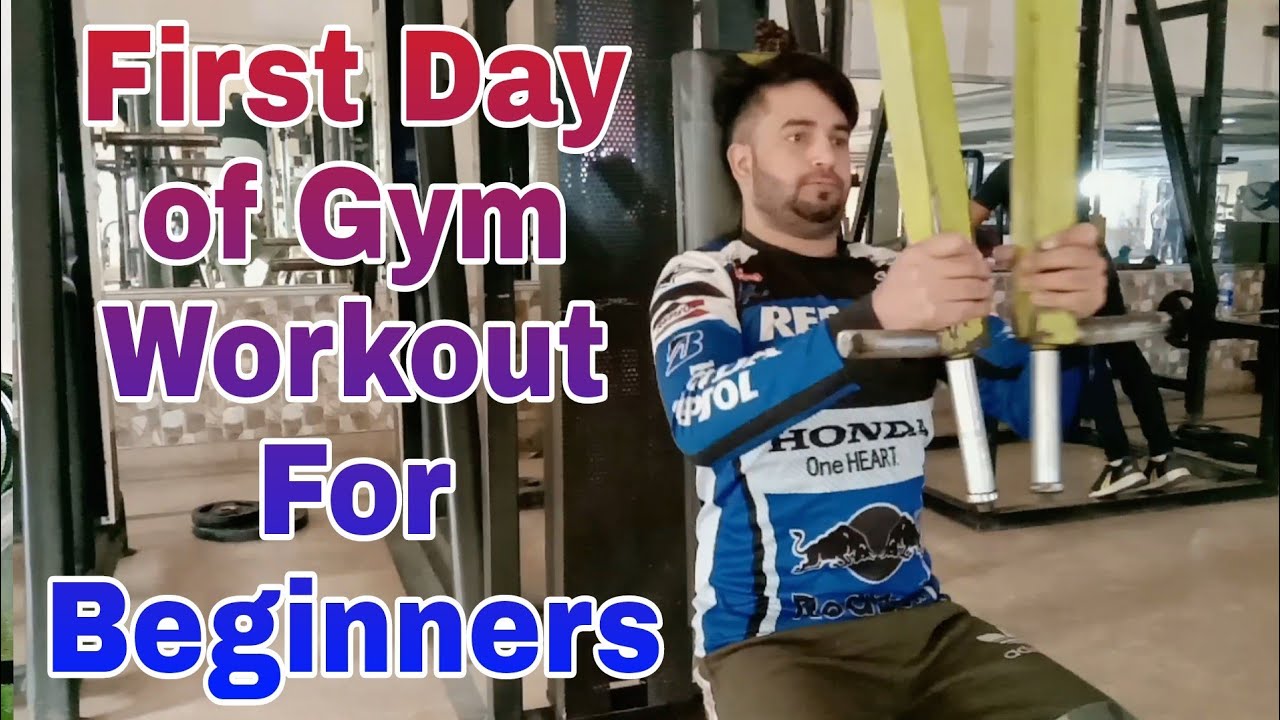 First Day of Gym Workout For Beginners || Daily Usman Vlog