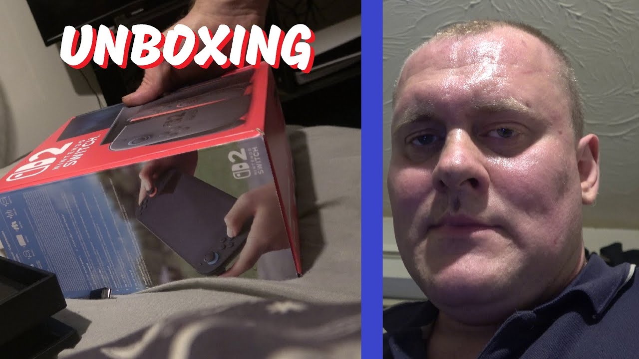 Nintendo Switch 2 Unboxing, Setup and Transferring Data from Nintendo Switch