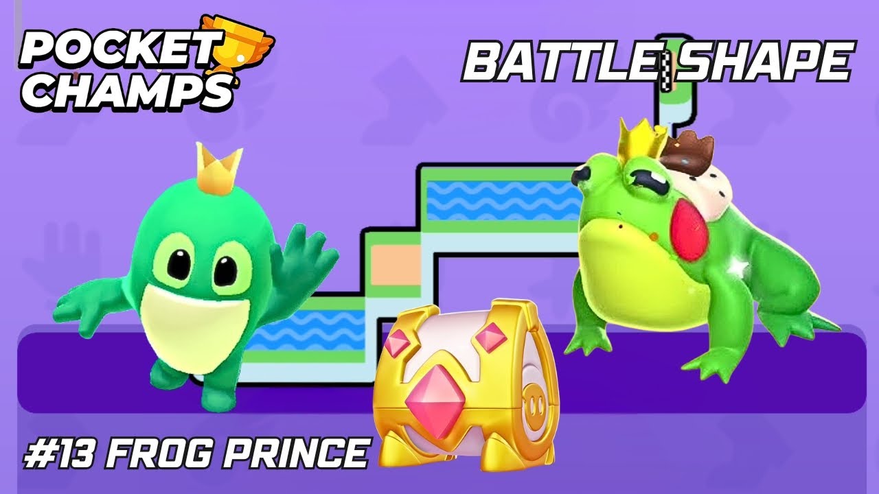 World Best Pocket Champs Game | Battle Shape #13 Frog Prince
