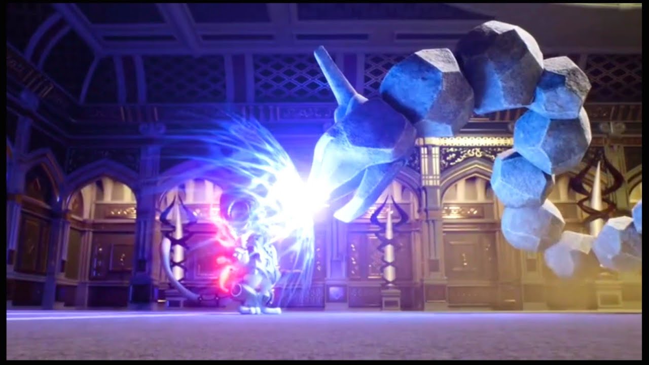 Mewtwo Vs Onix | Mewtwo Strikes Back