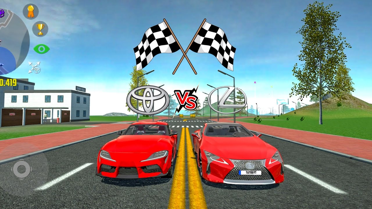 Car Simulator 2 | Toyota VS Lexus | Supra A90 VS LC 500H | Race&Top Speed|Car Games Android Gameplay