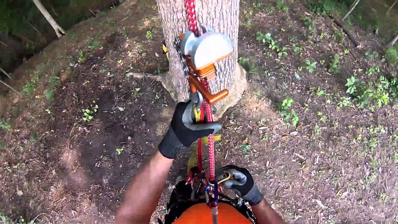 SRT setup with Unicender, ascent from basic system to hands free rope walker.