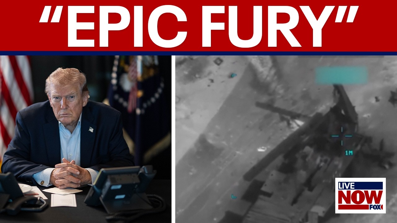 NEW: US strikes on Iran footage as Trump continues relentless war