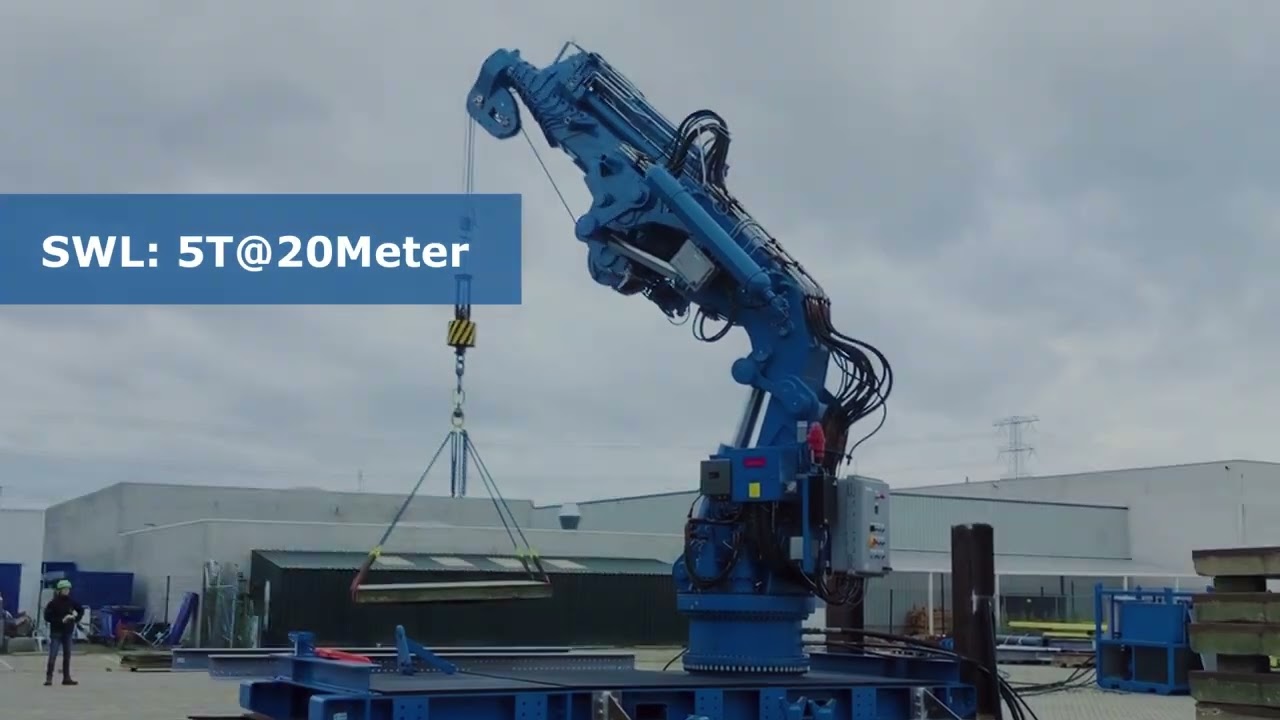 Conbit CK050F Knuckle Boom Crane