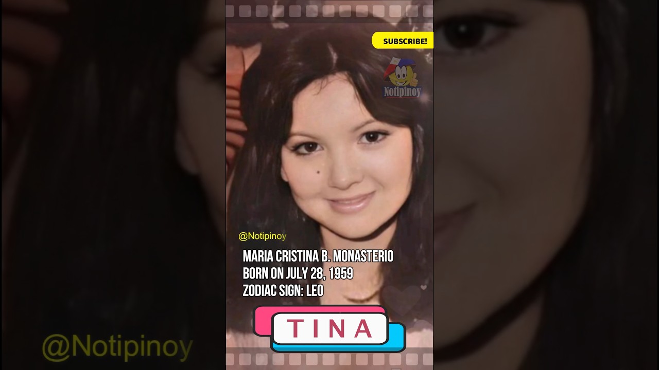 🇵🇭❤️ TINA MONASTERIO noon at ngayon 