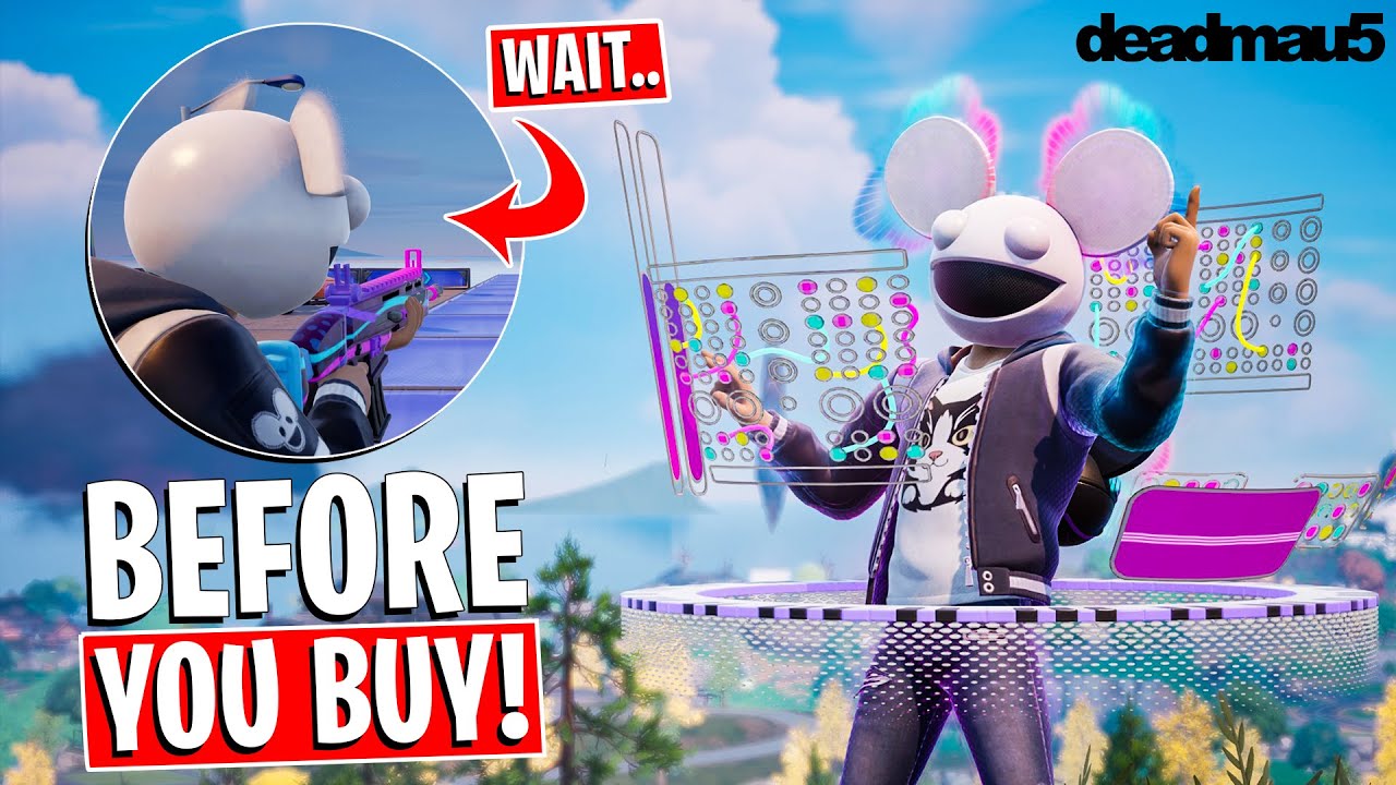 The *NEW* deadmau5 Bundle! NEVER SEEN NEW FEATURE! Before You Buy (Fortnite)