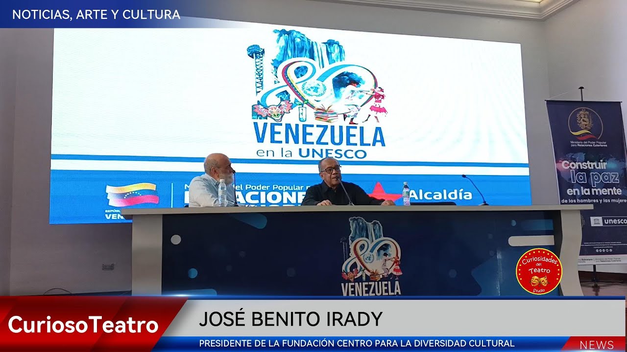 Conversatorio sobre la Diversidad Cultural de Venezuela con Benito Irady