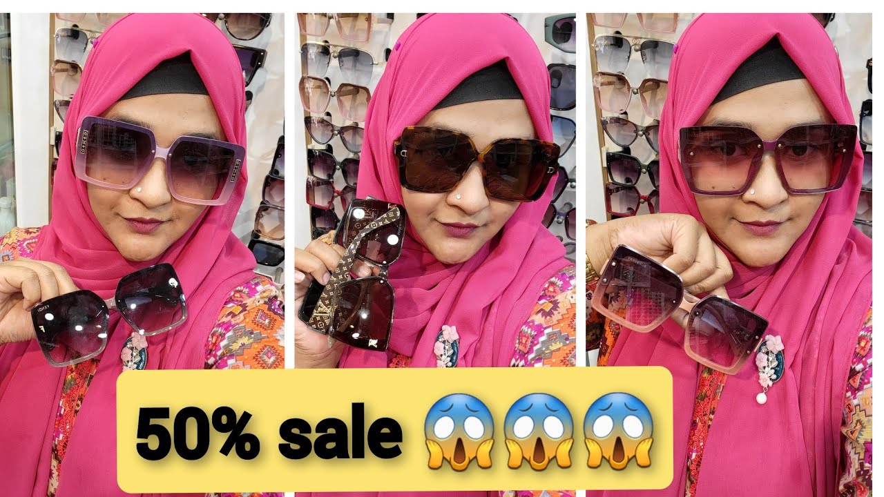 Dior, Louis Vuitton,Gucci,channel branded sunglass collection on 50% discount 😱 | সেলে সানগ্লাস