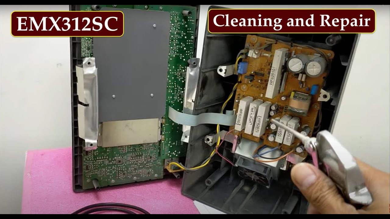 EMX312SC Audio Powered Mixer Repair