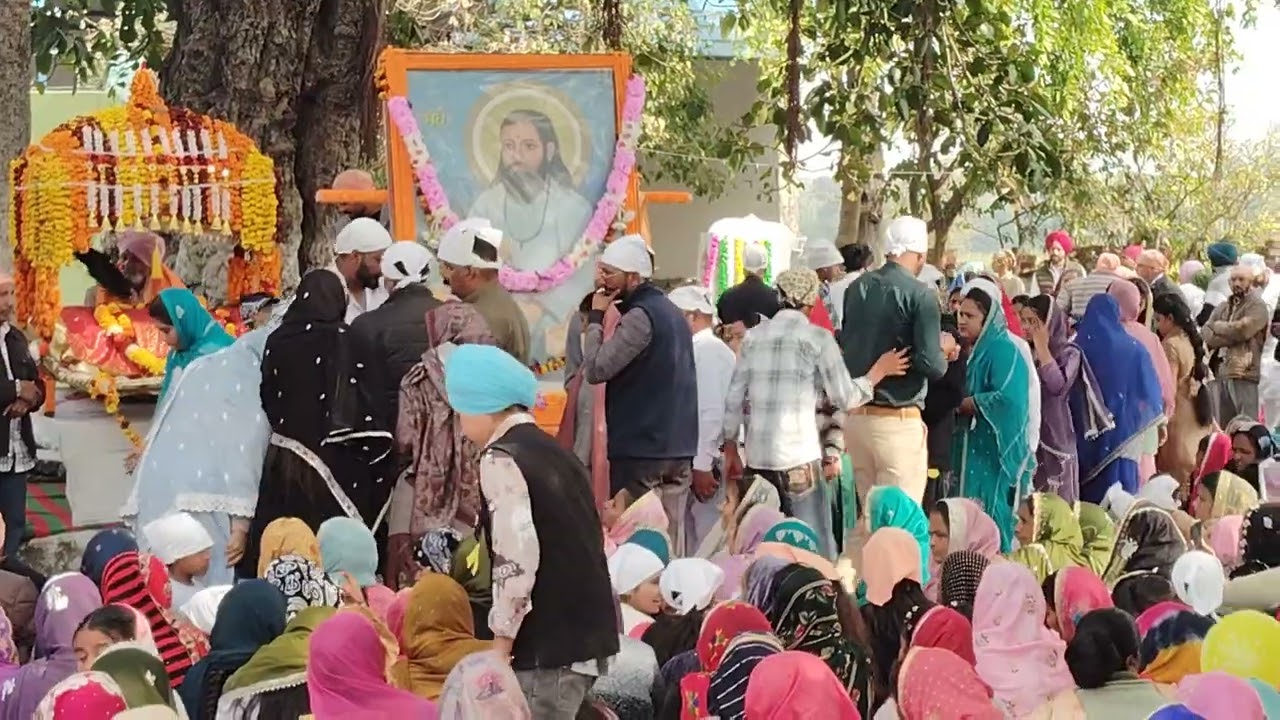 Ravidass Mandir, Pandori Bibi, Punjab, Nagar Kirtan