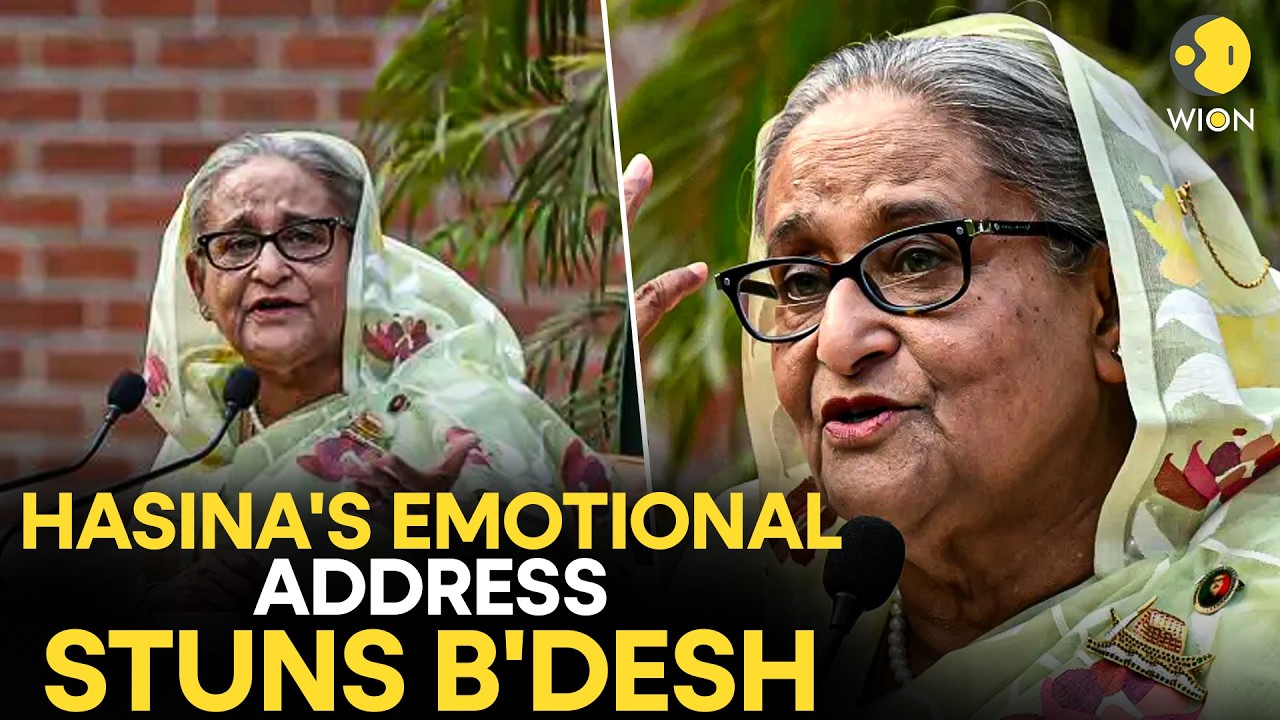 Sheikh Hasina's First Media Address in Nearly Two Years: 'I Never Left My People Behind'