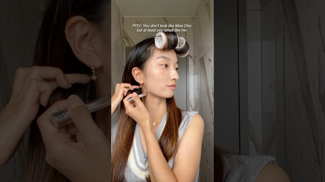 First time testing out a SOLID perfume! #dior #perfume #minimissdior #sephora