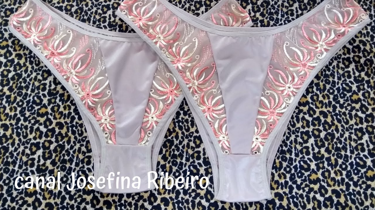 #DIY FÁCIL CORTE E COSTURA CALCINHA