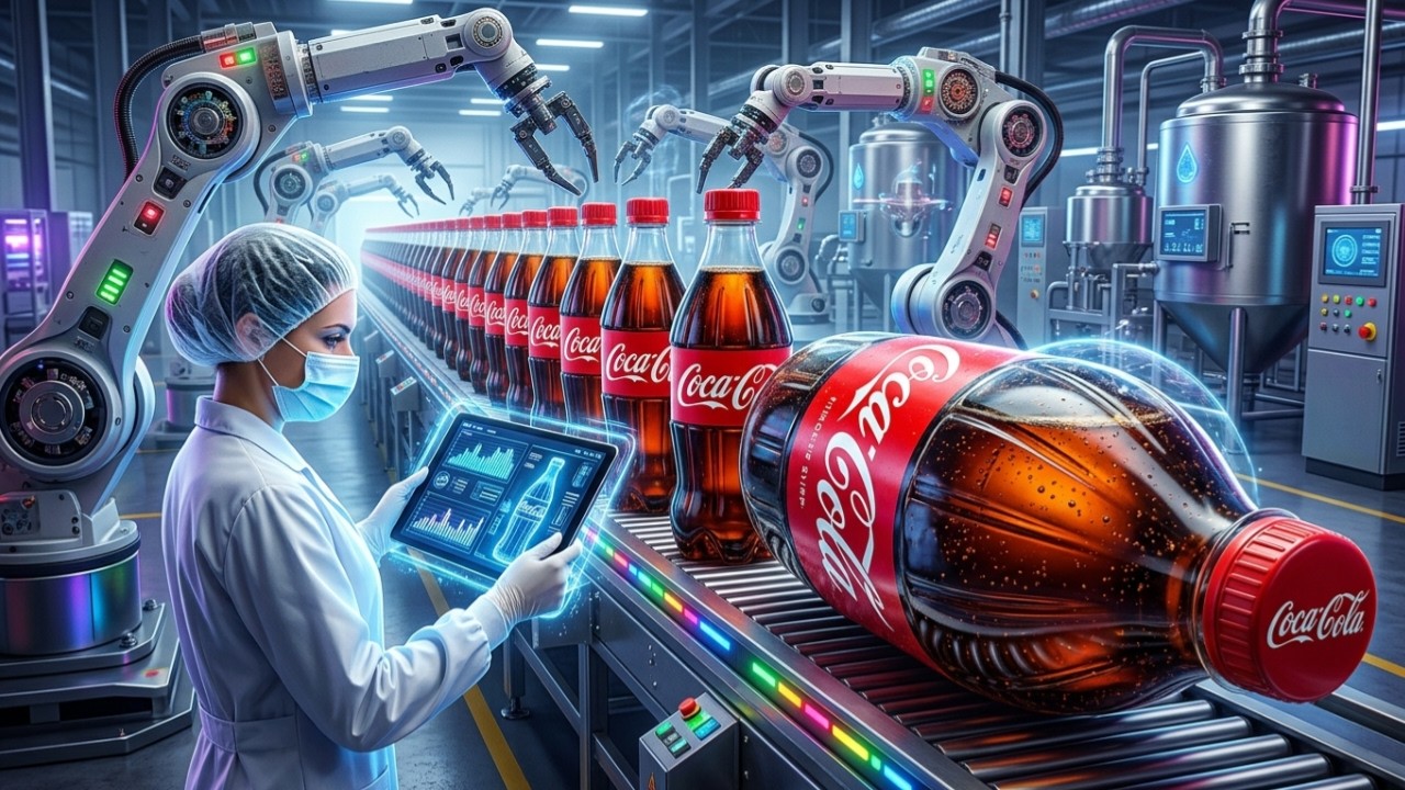 Inside the Coca-Cola Factory | How Coca-Cola Is Made Step by Step