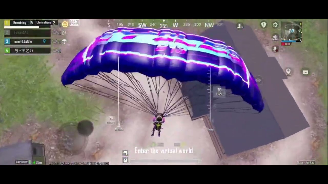 PUBG GAMING ( BGMI) SUMIT GAMING IN NUSA MAP