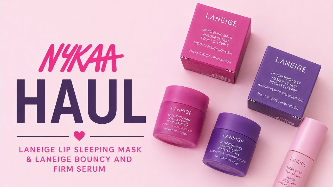 Unboxing Nykaa Luxe: Laneige Lip Mask & Freebie