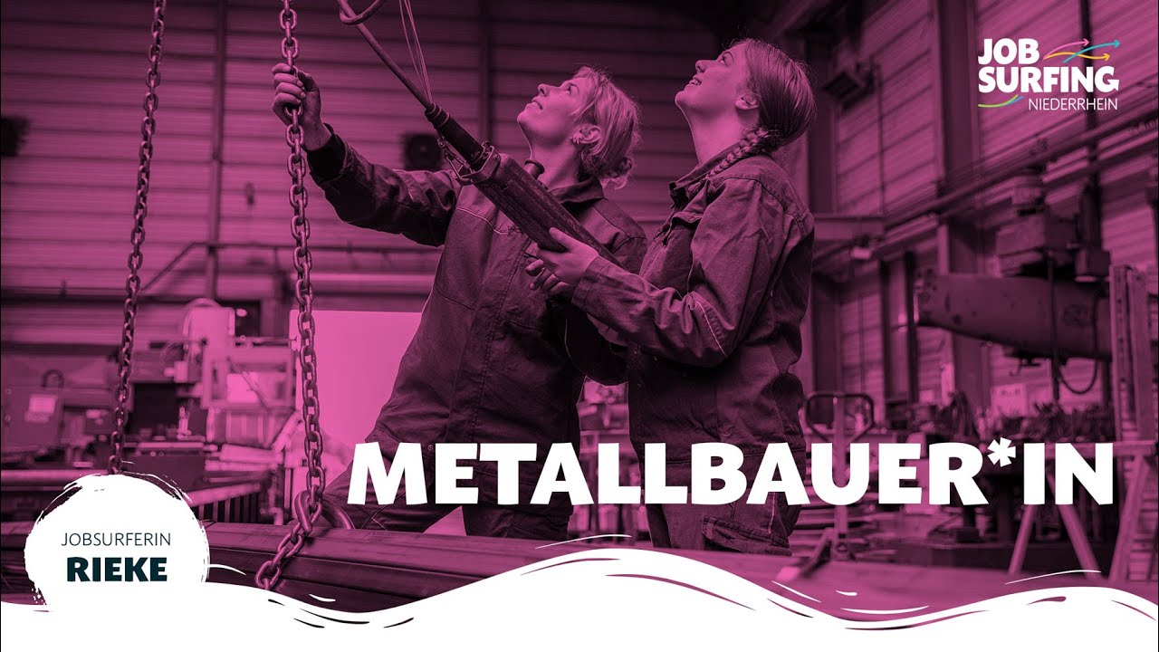 Metallbauerin Fachrichtung Konstruktionstechnik - Rieke hat den Ausbildungsberuf für euch gecheckt!