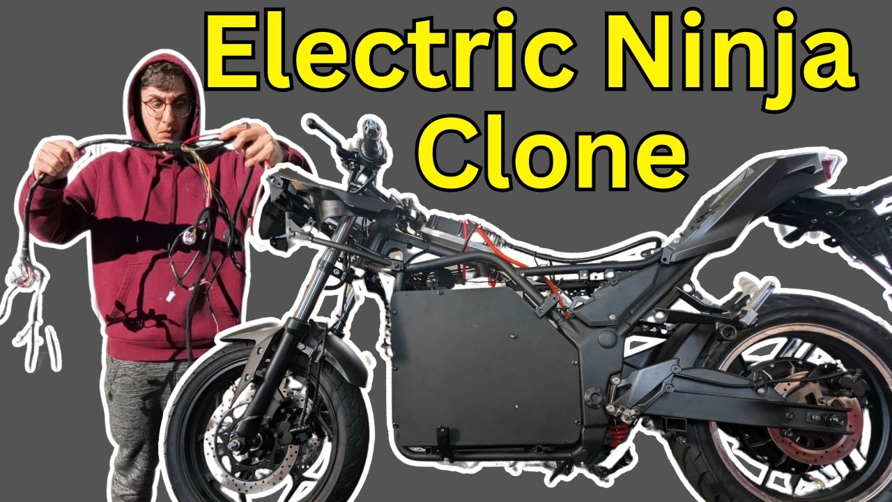 I Rewired the CHEAPEST Electric Motorcycle & Added SMART Features