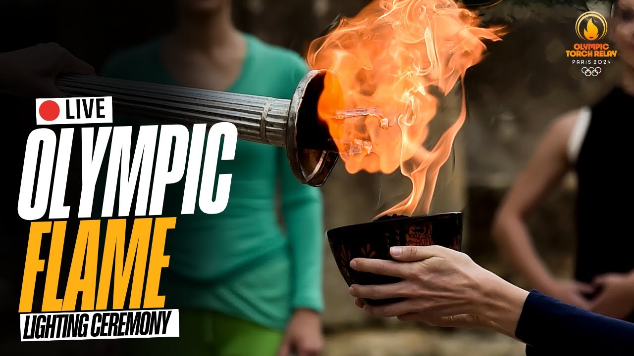 🔴 LIVE | #Paris2024 Flame Lighting Ceremony 🔥