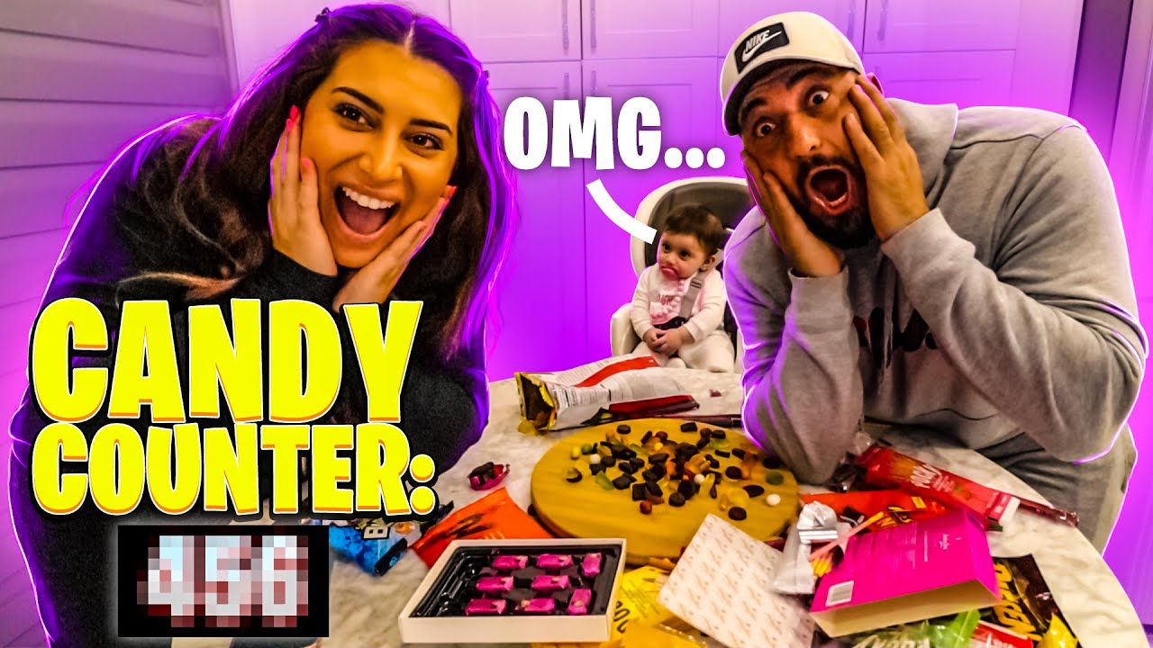 EATING ALL THE CANDY FANS SEND US (TOO MUCH)