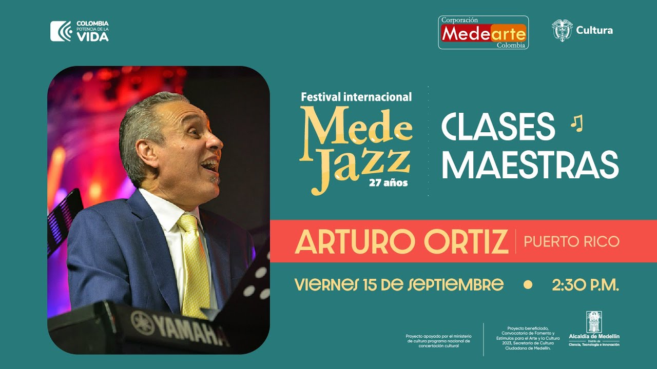 Medejazz 27 años presenta: Clase maestra con 