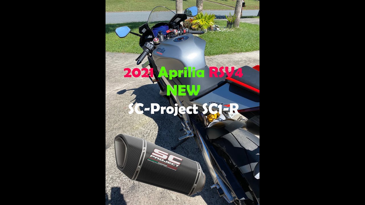 2021 Aprilia RSV4 - SC-Project Installation