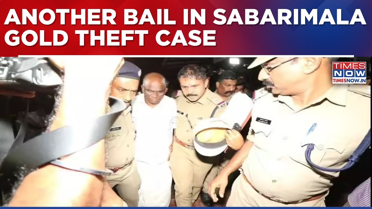 Sabarimala Gold Theft Case: Former TDB Chief N Vasu Gets Bail After 90-Day Remand Period Ends