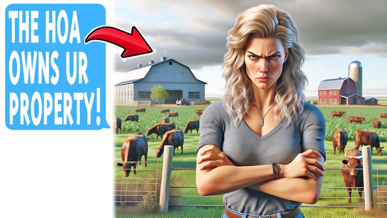 HOA PRESIDENT THINKS SHE OWNS MY CATTLE FARM! This Land Has Been In My Family For Generations