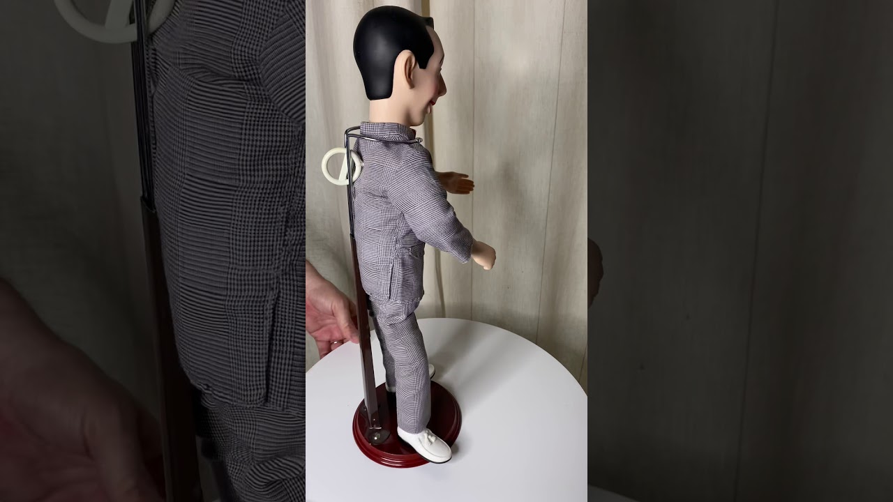 Pee Wee Herman Pull String doll 1987 Matchbox 17&rdquo; toy is fun! I love pull string toys.