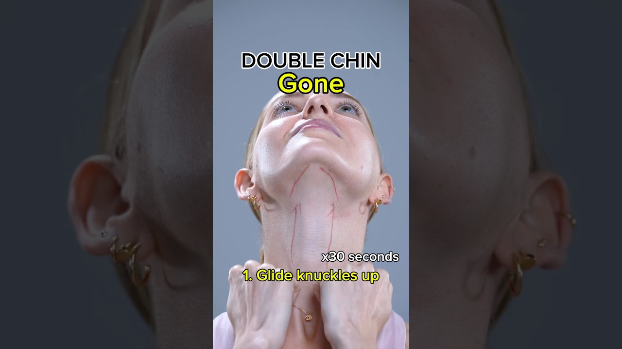 Best face yoga for double chin | Face Fitness | Facial Massage | Face Exercises | Face Workout