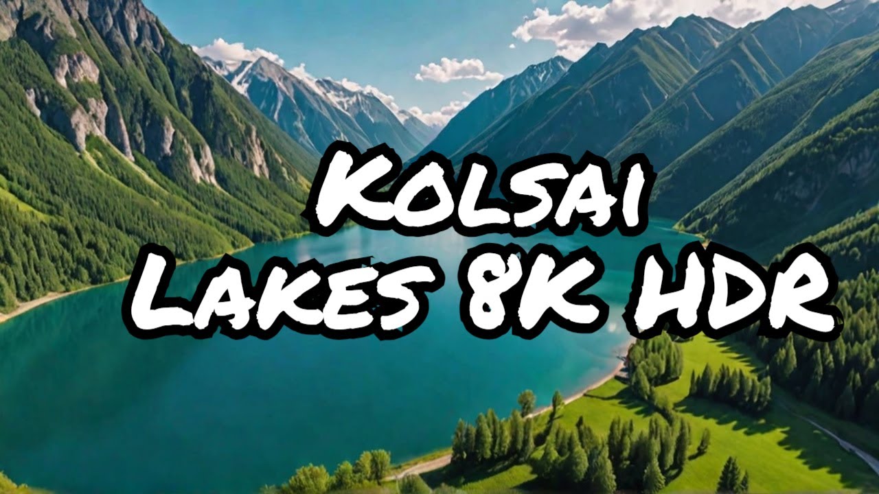 Kolsai Lakes National Park, Kazakhstan 🇰🇿 in 8K ULTRA HD HDR Dolby Vision&trade; Drone Footage