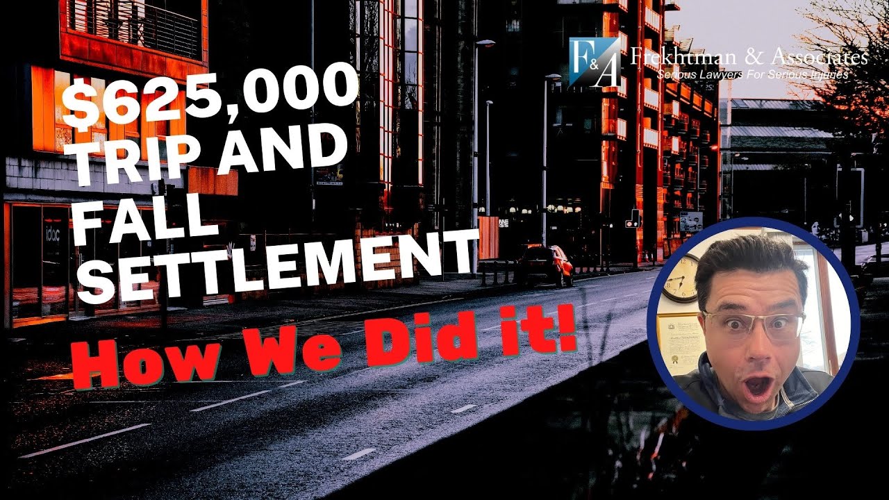 $625,000 Trip and Fall Settlement - How We Did It - Part 1