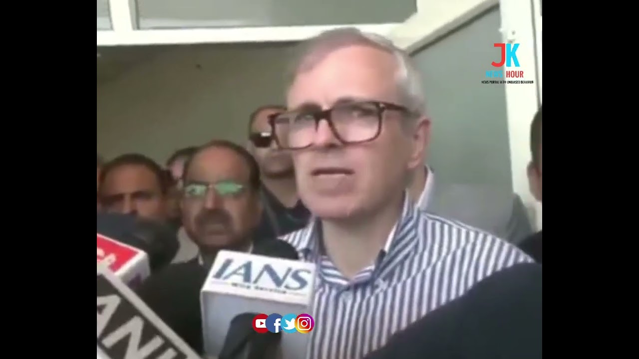 Chief  Minister  Omar Abdullah about iran-isrel war