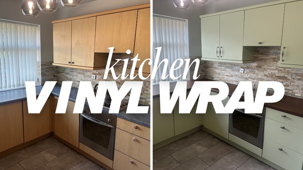 KITCHEN VINYL WRAP SAVED THIS CUSTOMER ££££’s!