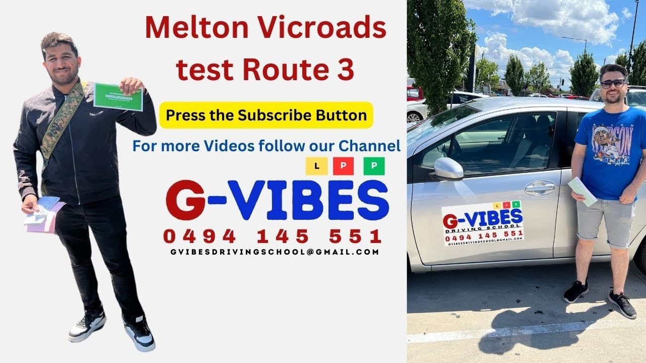 Drive Test Route#3 Melton VicRoads by G-VIBES DRIVING SCHOOL ☎️ 0494 145 551