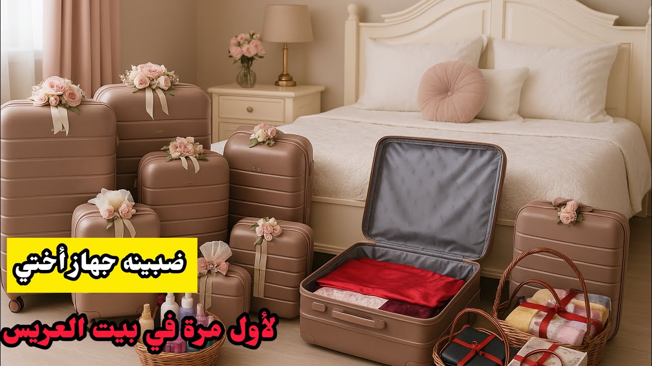 ‏￼ ‏ضبينه  جهاز أختي 🧳 ‏لأول مرة بيت العريس 🤵‍♂️ عطانا 💵ونحنا شترينه عادات 🇩🇿 وسوري 🇸🇾