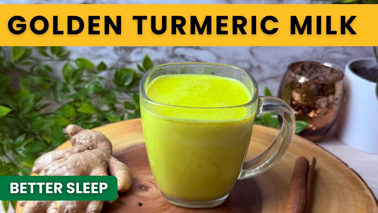 Golden Turmeric Milk (Haldi Doodh) | Easy Night Drink Recipe