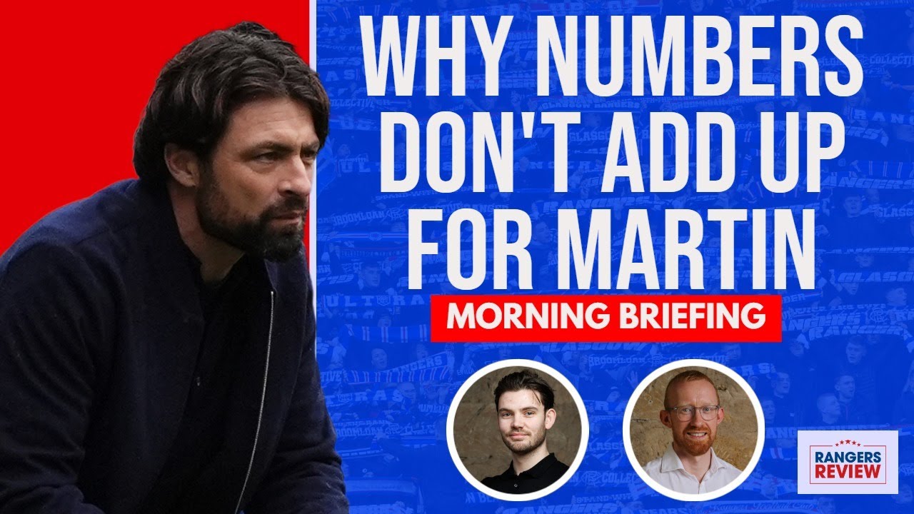 Why Rangers' underlying data DOESN'T show tide is turning | Martin's team-bonding session