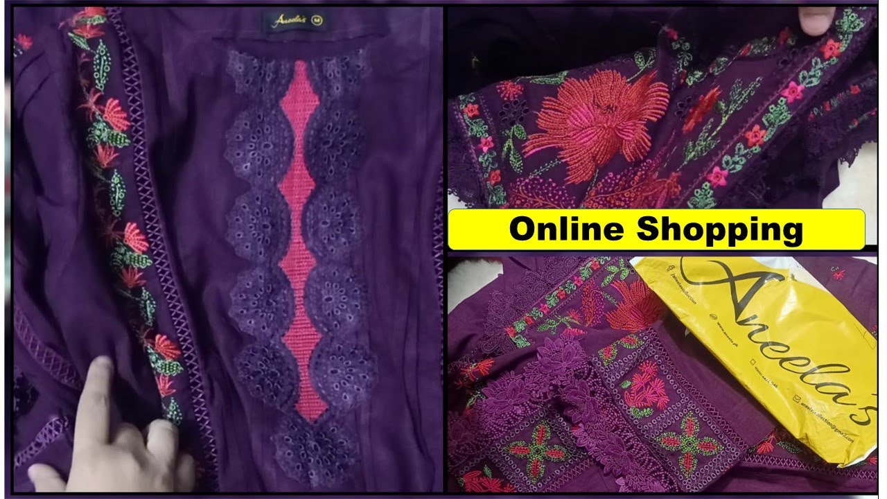 Aneela's Collection | Stitched Winter Dress | 3 Piece stitched Ladies suit | Viewtish vlogs