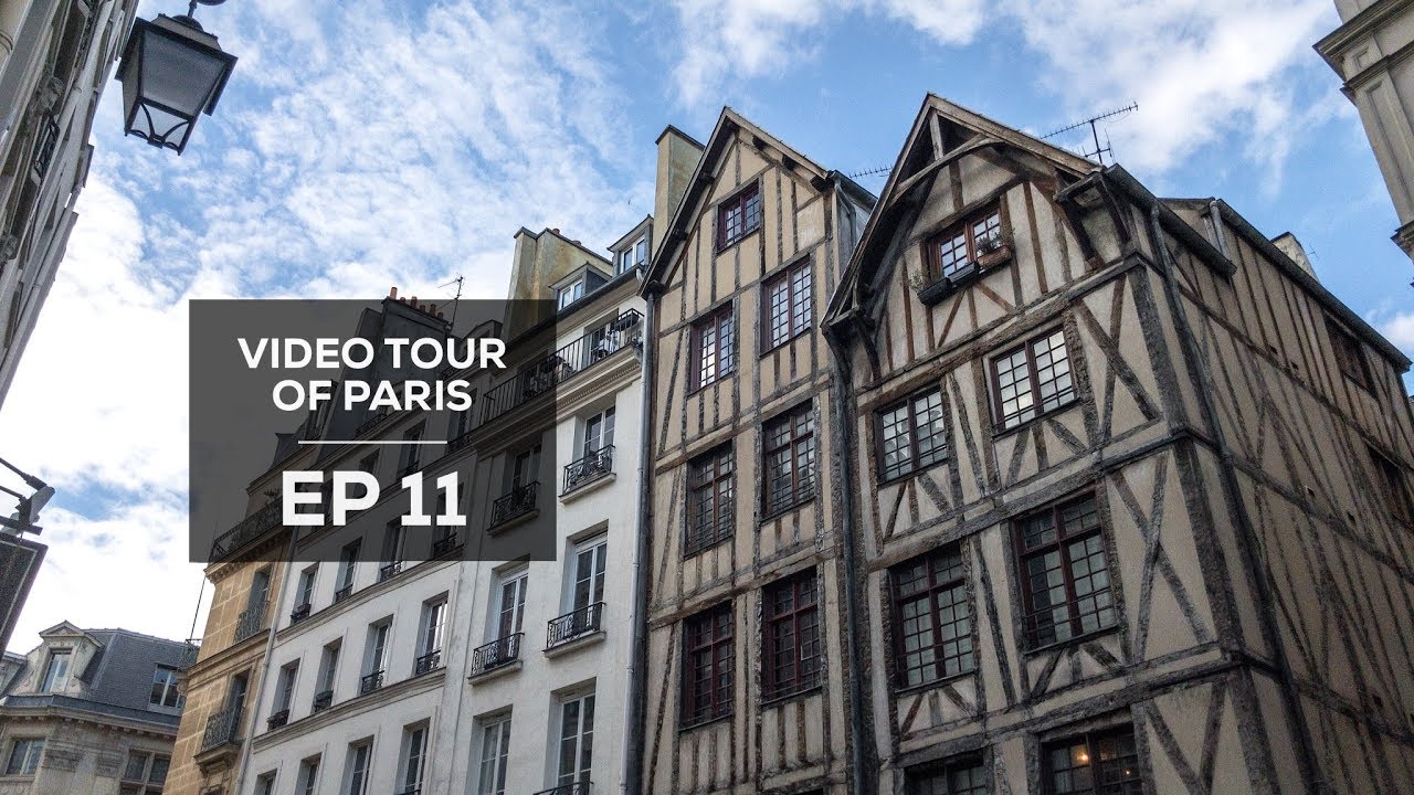 Ep 11 - FB Live Replay - Video Tour of Paris: The Marais (Seine to Jewish Quarter)