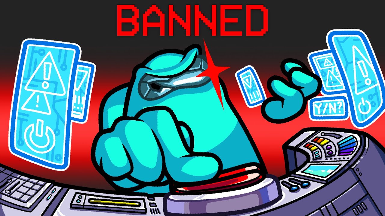 I Got BANNED in Among Us (Mod)