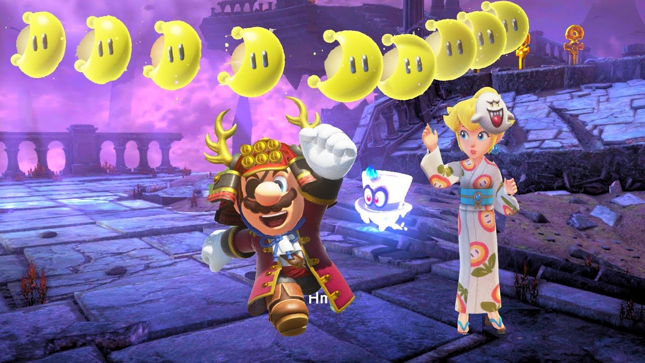 Super Mario Odyssey 100% Guide Part 23 of 51 All 999 Power Moons & Purple Coins Gameplay Walkthrough