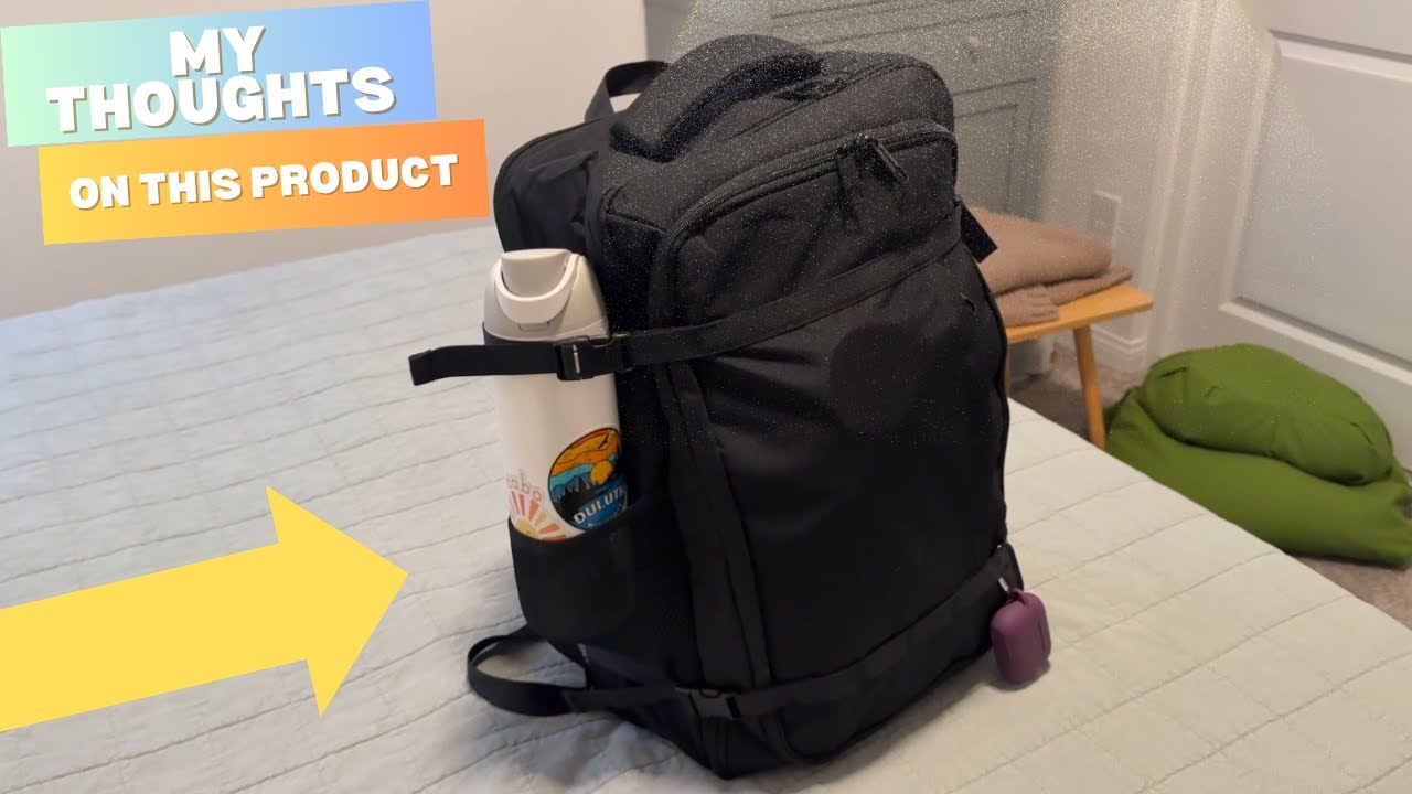 Overview of Versatile Travel Backpack with Luggage Strap
