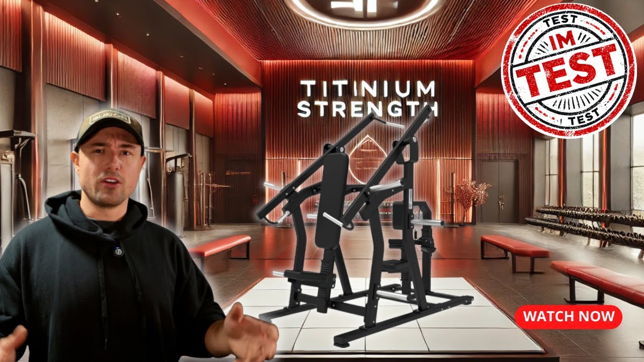 Home Gym Brust und Rücken in einem Gerät - Titanium ELITE SERIES – Das beste Equipment?