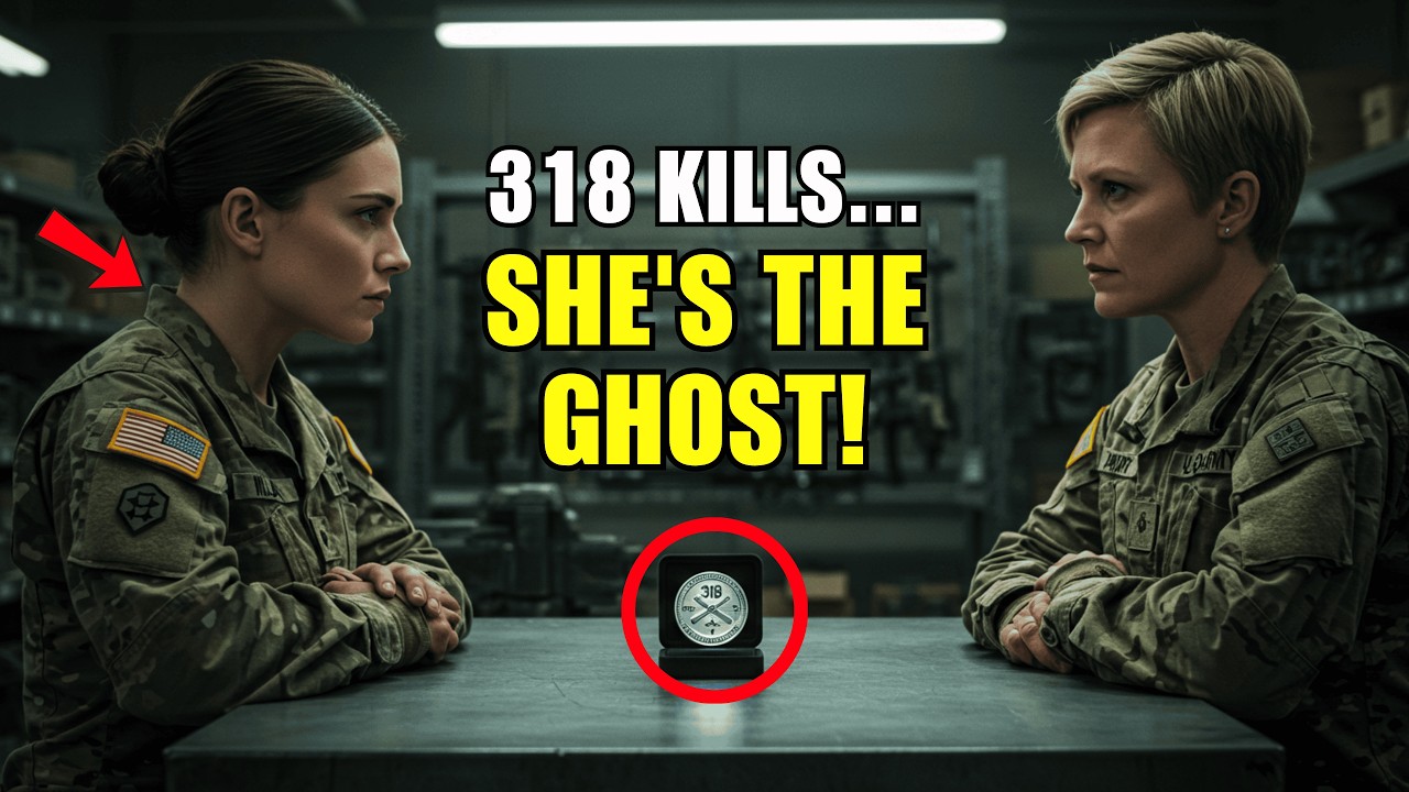 She Was Just a Technician—Until the Medal Revealed 318 Confirmed Kills