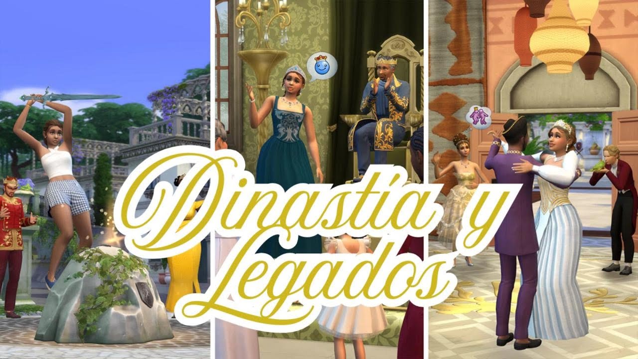 🐸 REACCIÓN TRAILER GAMEPLAY DE … DINASTÍAS Y LINAJES!👑 | #sims4
